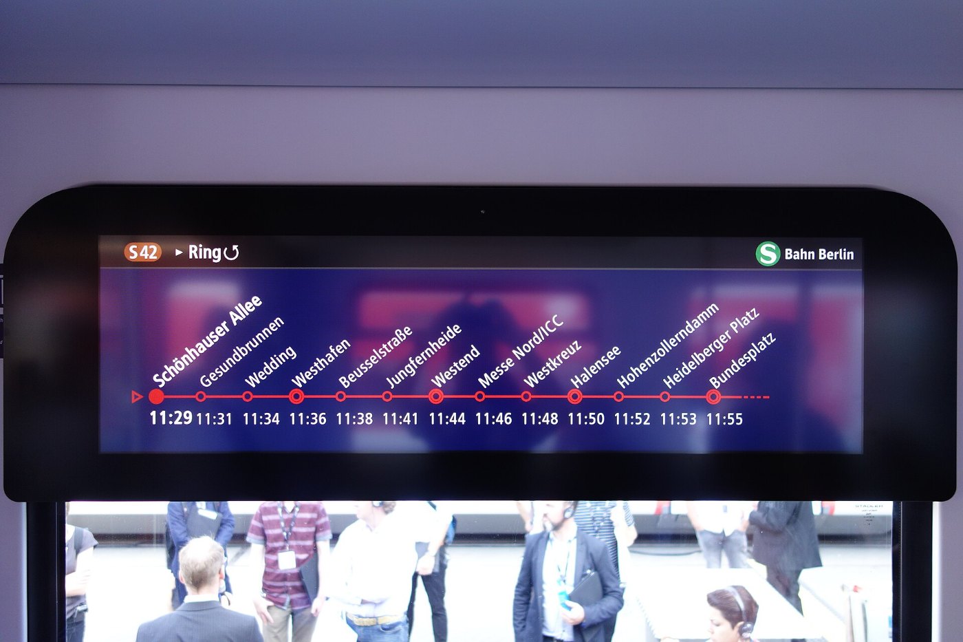 S Bahn Berlin Baureihe 484 Fahrgastinformation