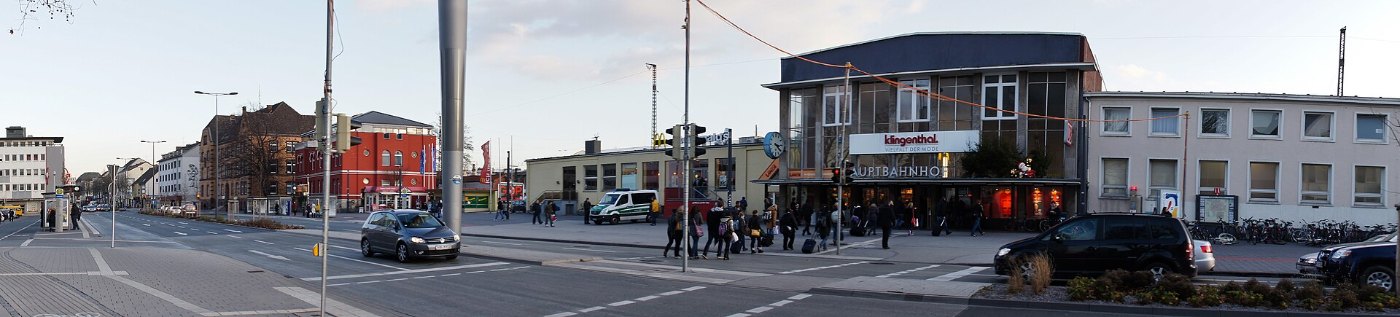 Paderborn Hauptbahnhof Dez 2011