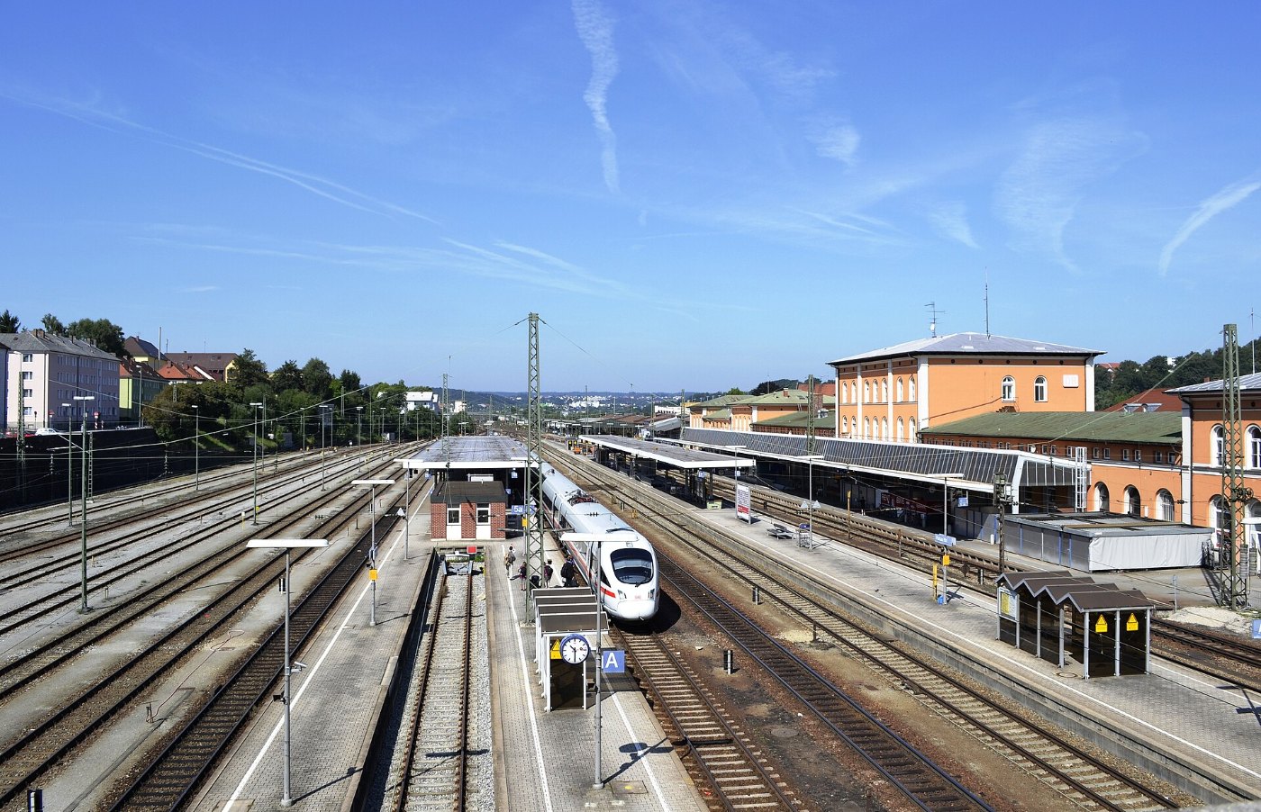 Der Hauptbahnhof Passau