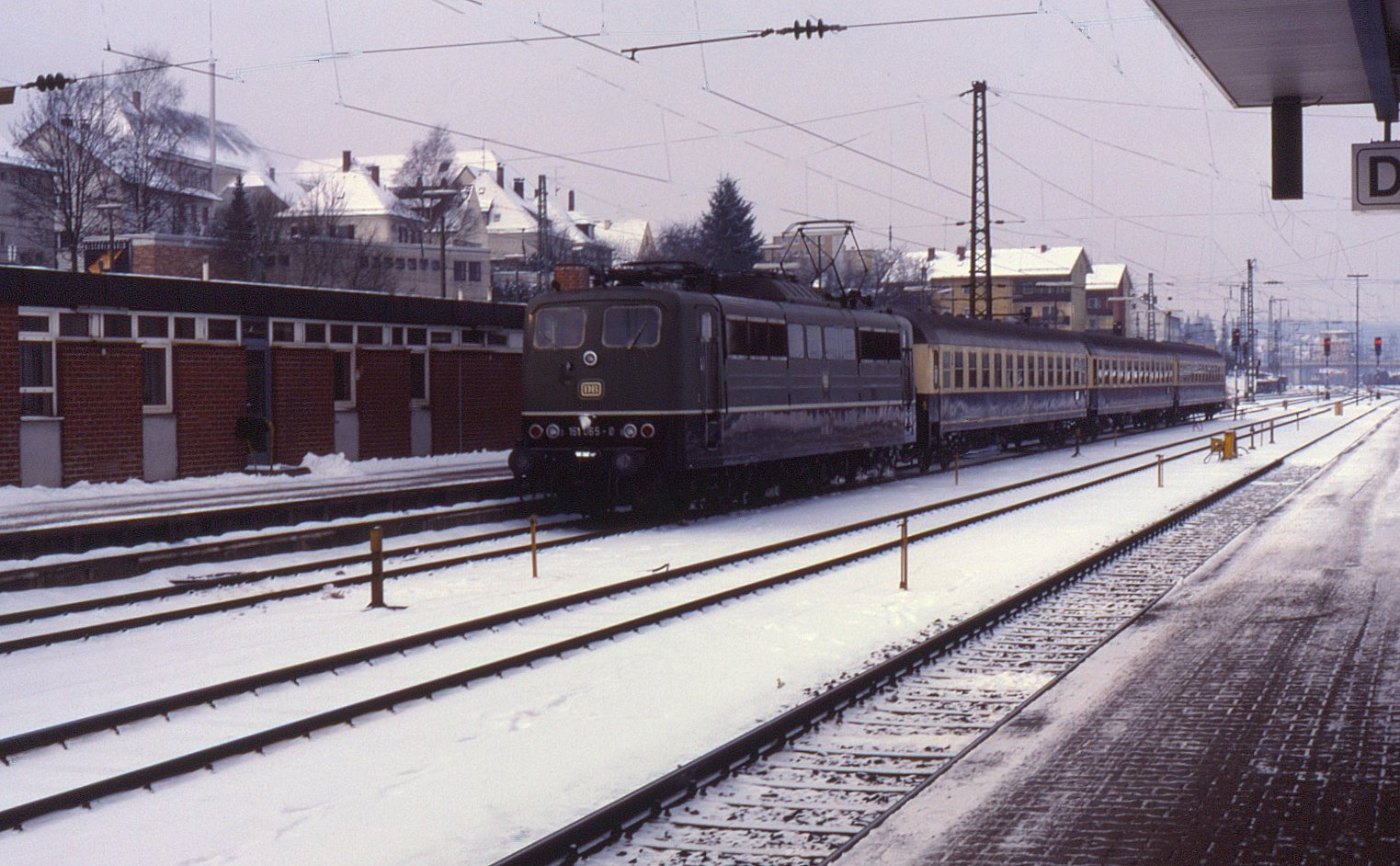 14.02.91 Passau Hbf 151.065