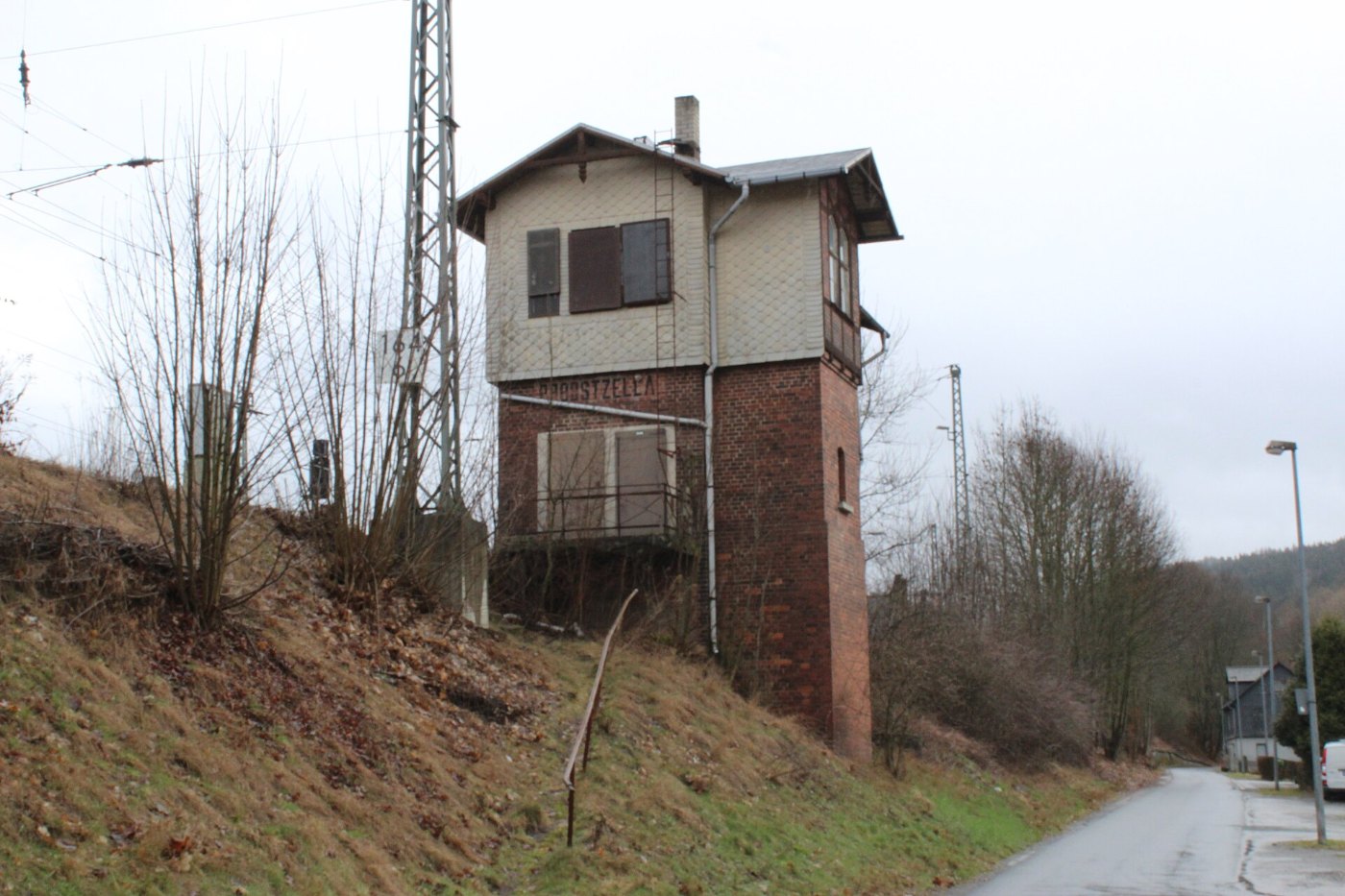 Bf Probstzella, Stellwerk