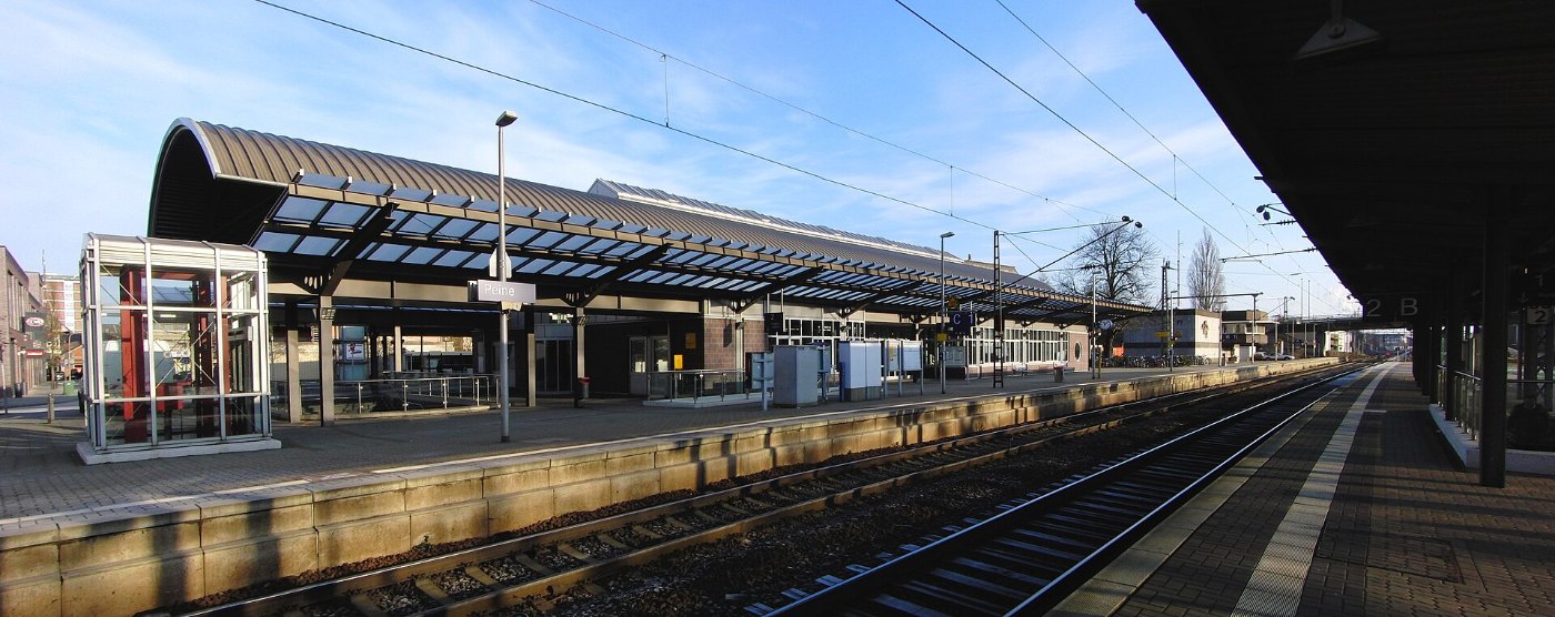Bahnhof Peine Panorama