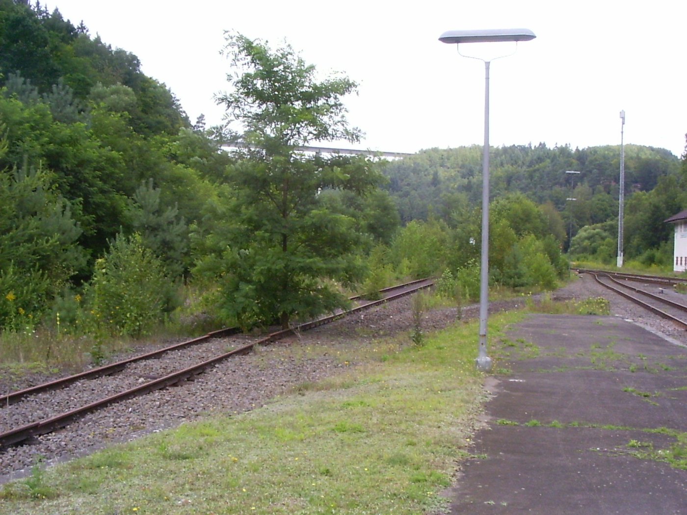 Bahnhof Pirmasens Nord disused track