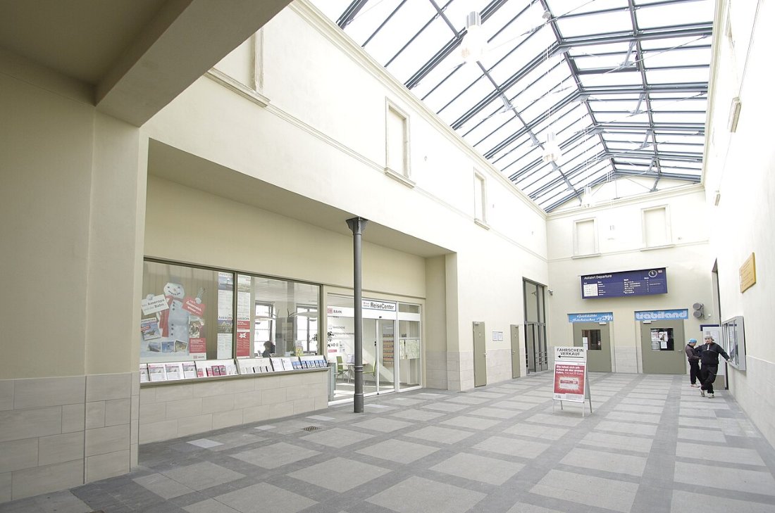 Bahnhof Pirna, Empfangshalle 2011