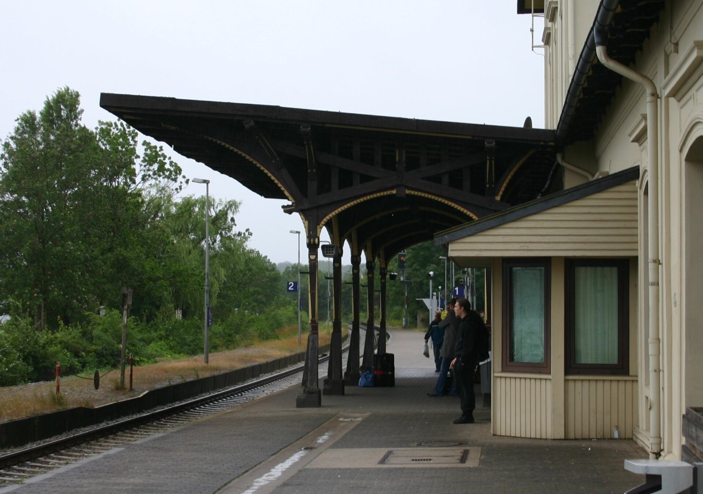 Dach Bahnhof Plön