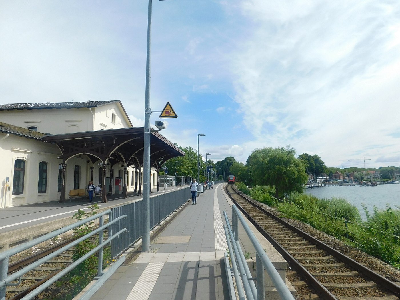 Gleisanlagen Bahnhof Plön
