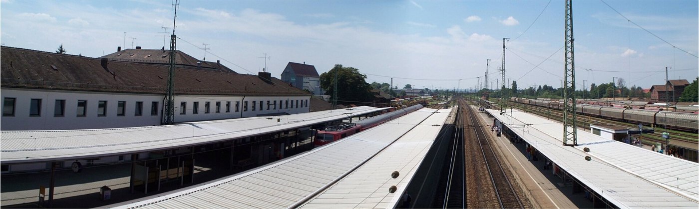 Bahnhof Plattling oben