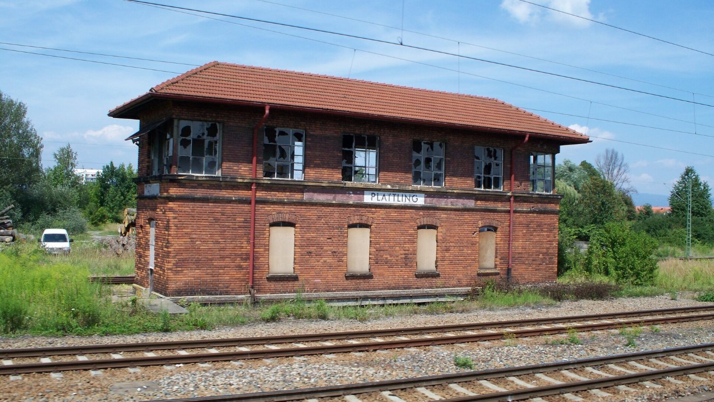Stellwerk in Plattling