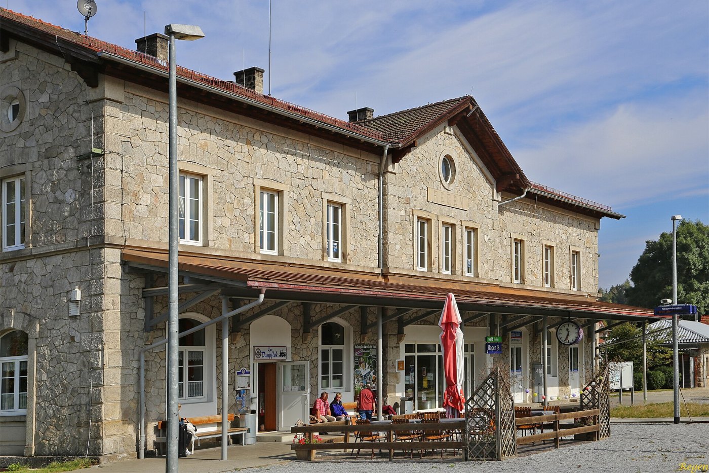 1 Bahnhof in Regen (Bayerische Waldbahn)