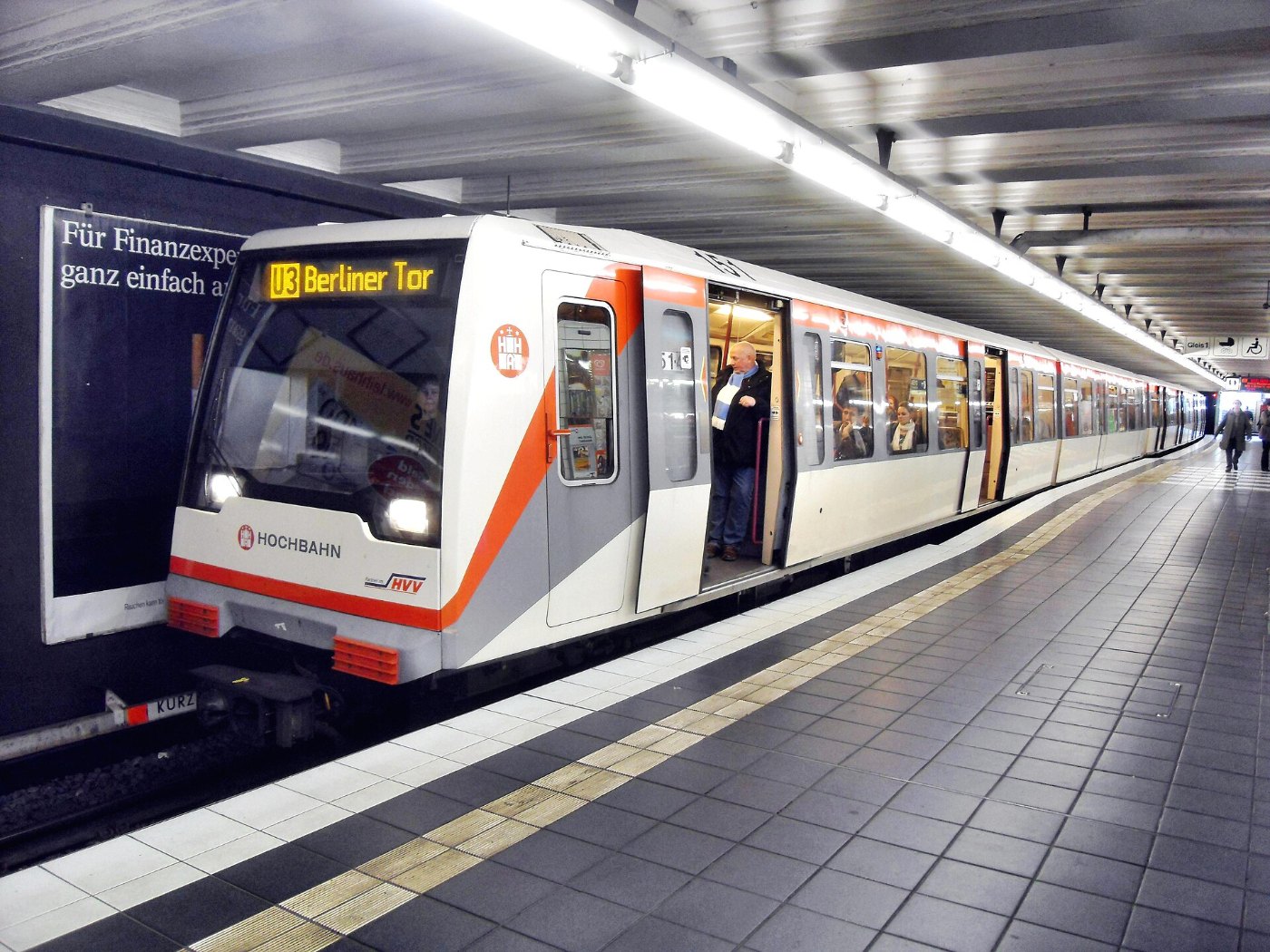 U-Bahn-Station St. Pauli in Hamburg