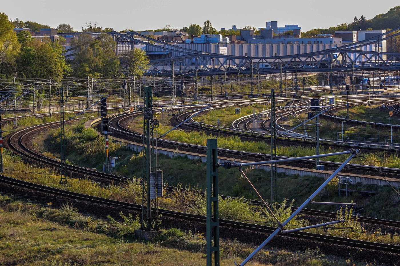 Bahnstrecke in Berlin