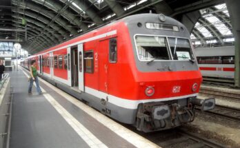 S-Bahn im Berliner Ostbahnhof