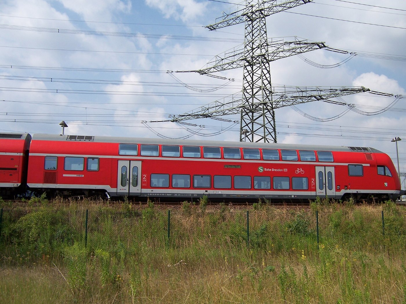 Steuerwagen der S-Bahn Dresden