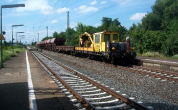 Bahnsteig im Bahnhof Guntersblum