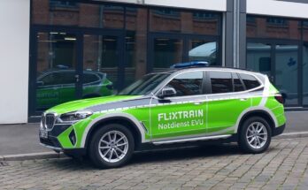 Flixtrain im Betriebseinsatz