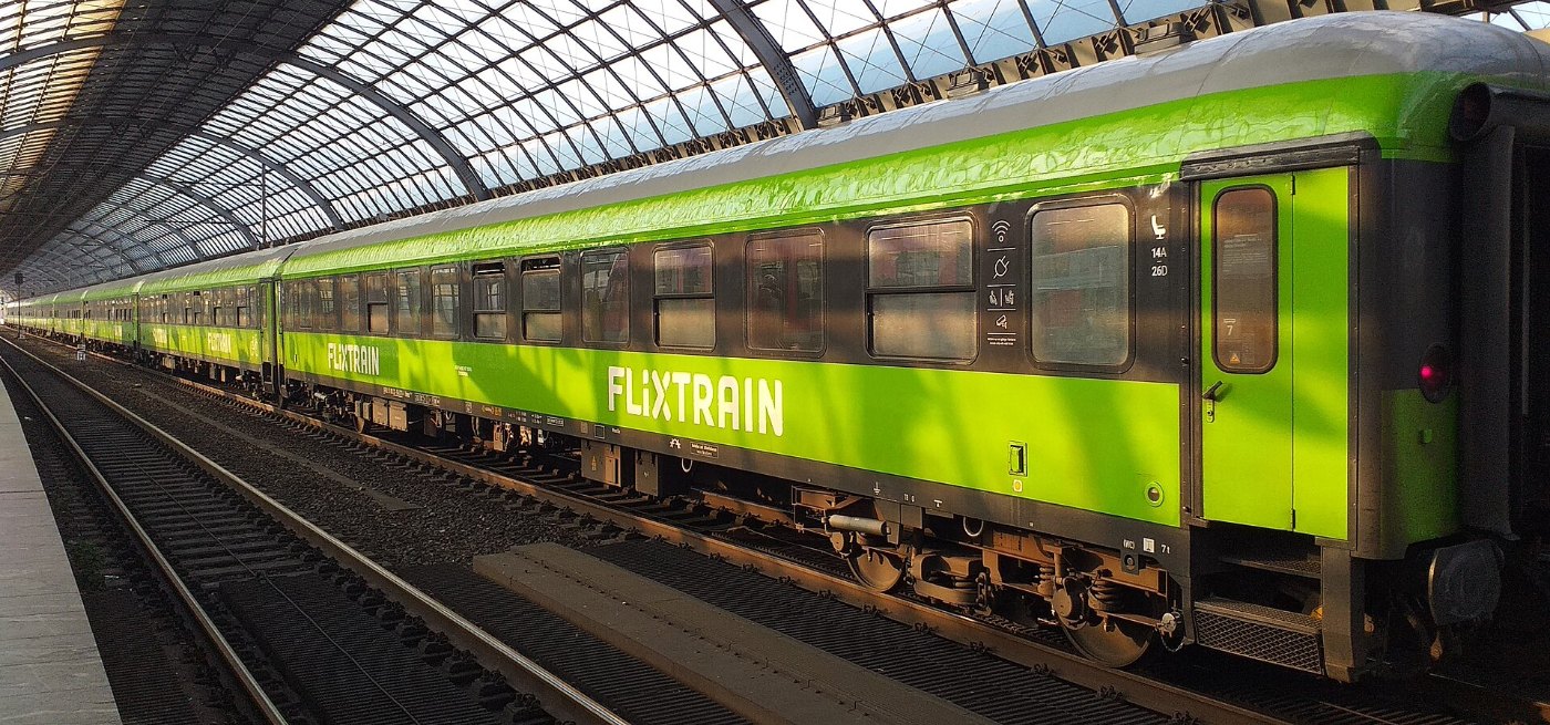 Flixtrain in Berlin-Spandau