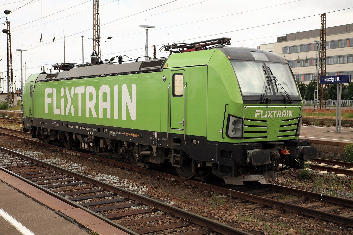 Vectron-Lok der Baureihe 193 in Leipzig