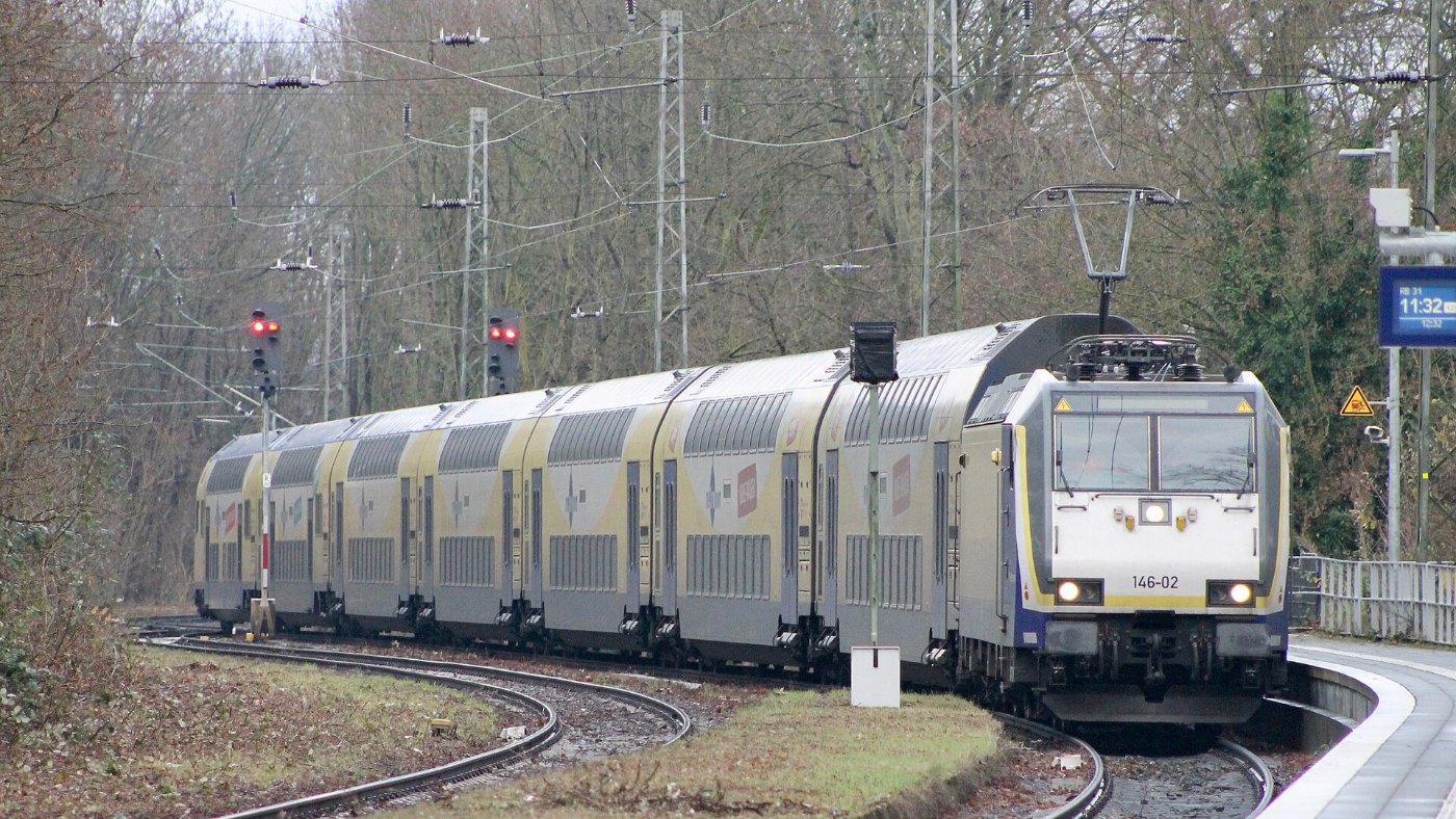 Metronom mit Baureihe 146