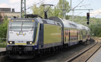 Metronom mit Baureihe 146 in Northeim