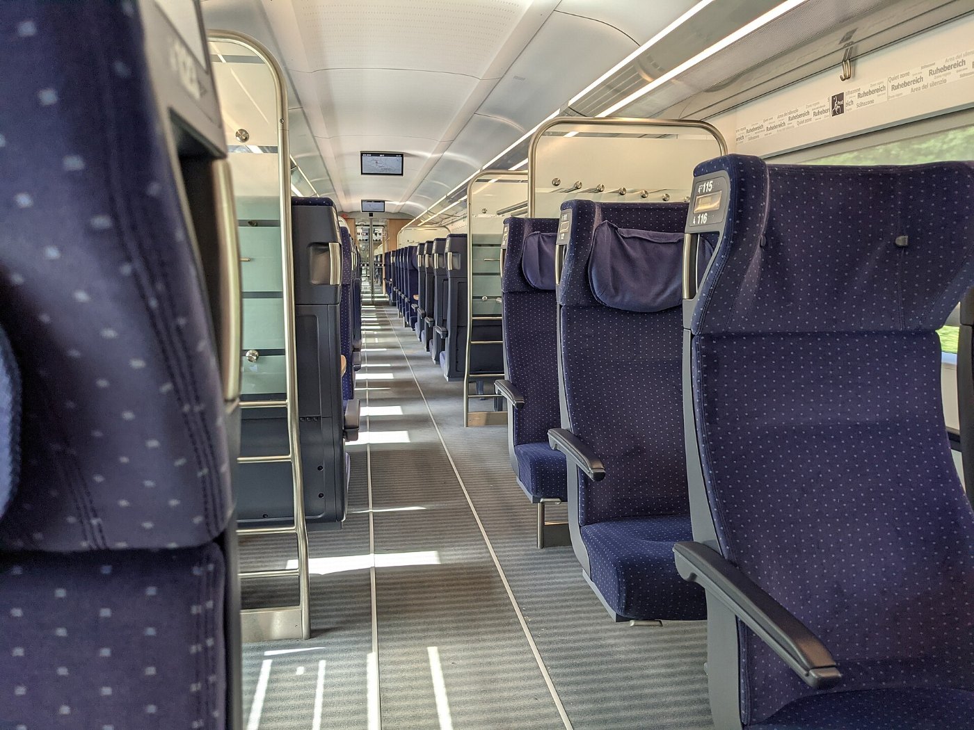 ICE 4 der Deutschen Bahn, Innenraum