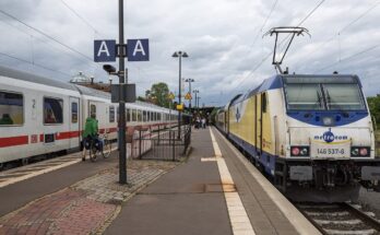 Züge am Bahnhof Uelzen