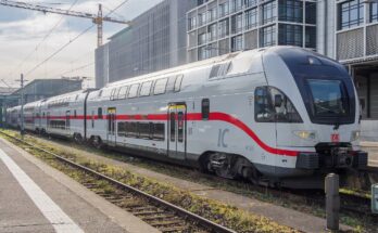 Intercity in Stuttgart