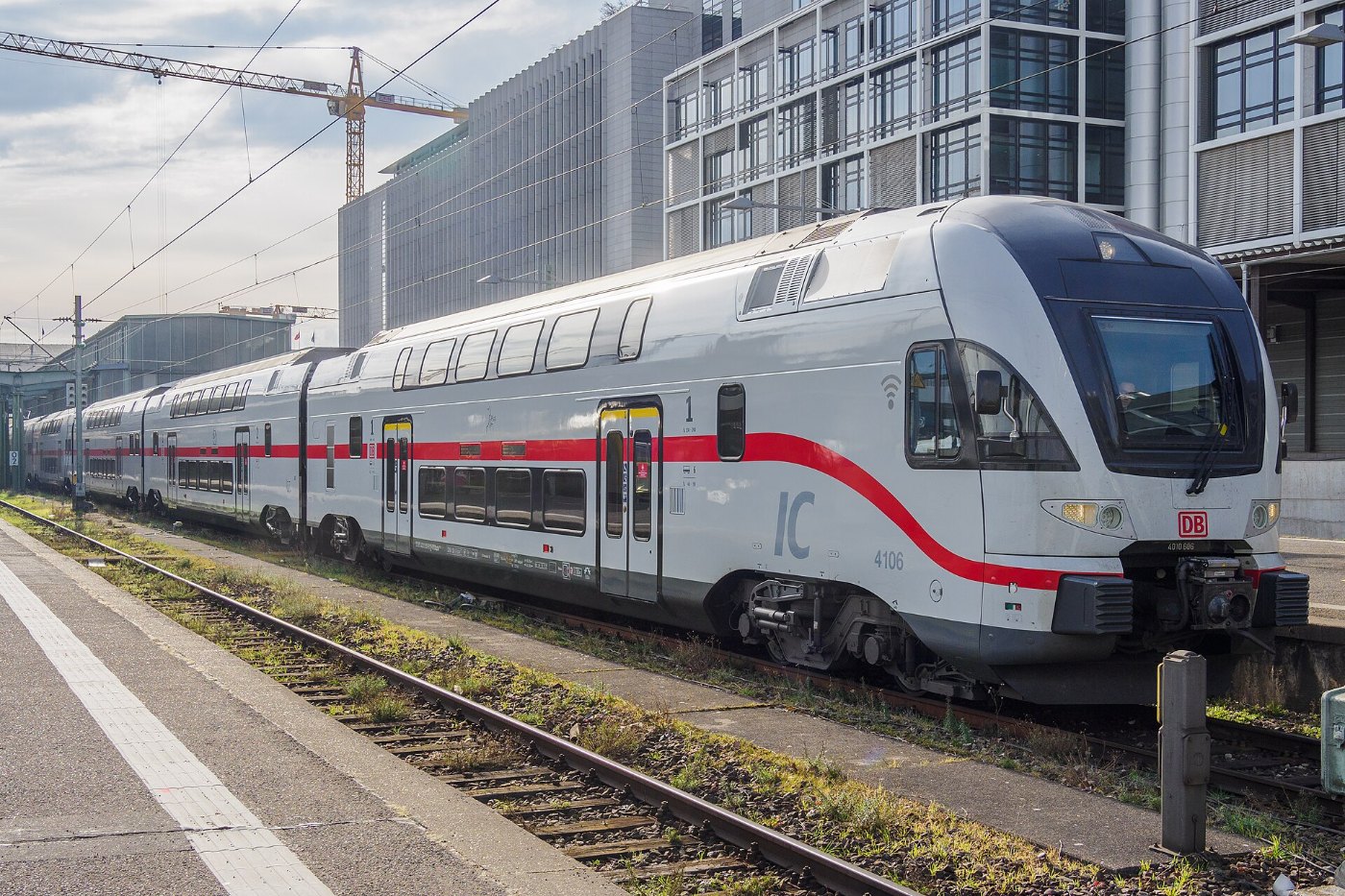 Intercity in Stuttgart