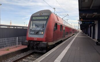 Regional-Express in Norddeich Mole