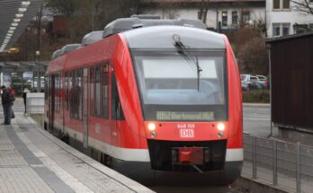 Eine Regionalbahn