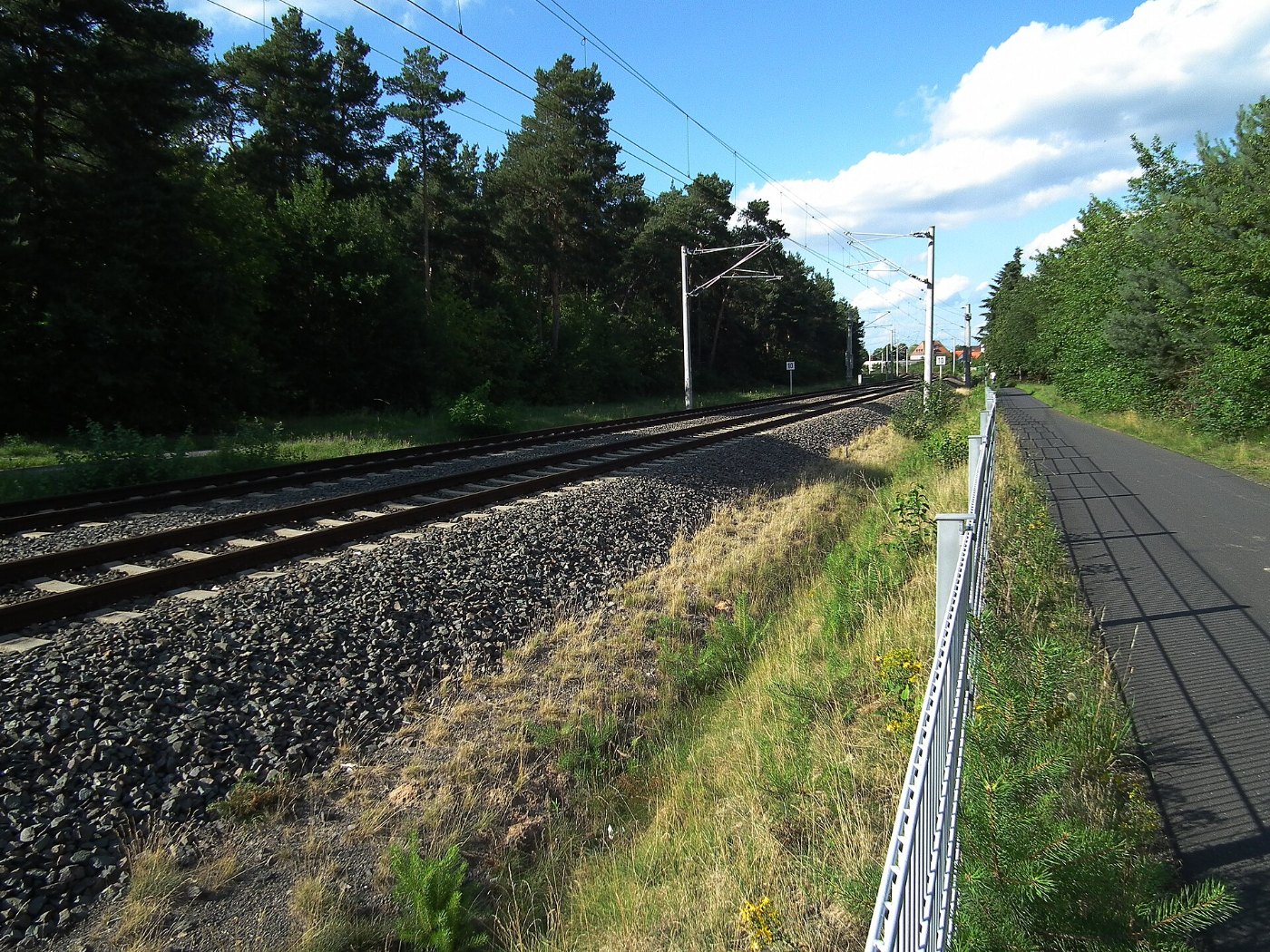 S-Bahn-Strecke im Rodgau