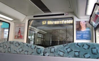 Fahrt mit der S-Bahn