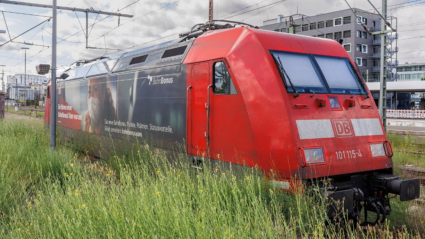 Baureihe 101 im Hannoveraner Hauptbahnhof