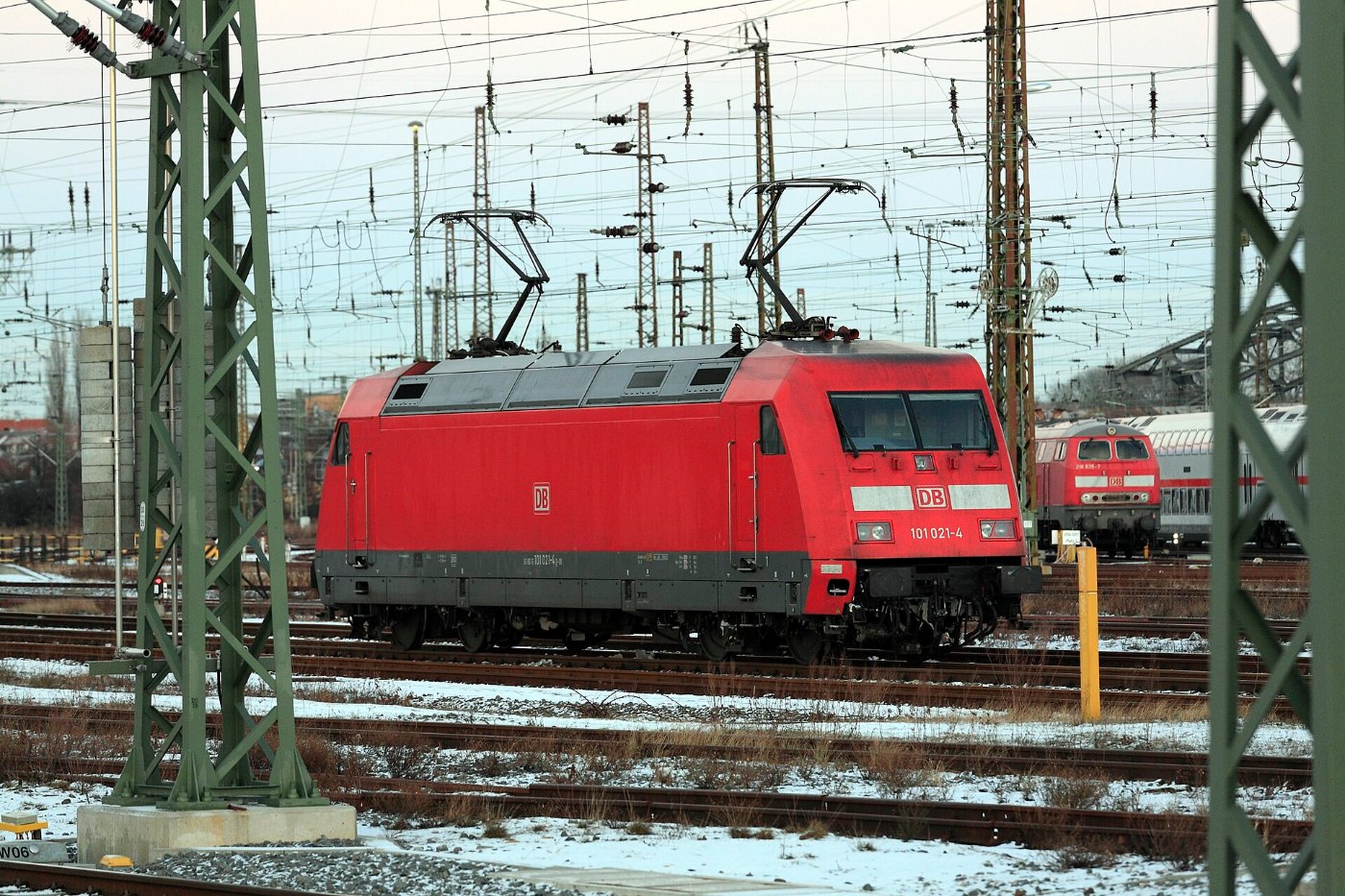 Baureihe 101 im Leipziger Hauptbahnhof
