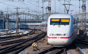 ICE 1 im Münchner Hauptbahnhof