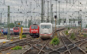 ICE 1 im Frankfurter Hauptbahnhof