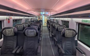 Erste Klasse im ICE 3neo, Baureihe 408