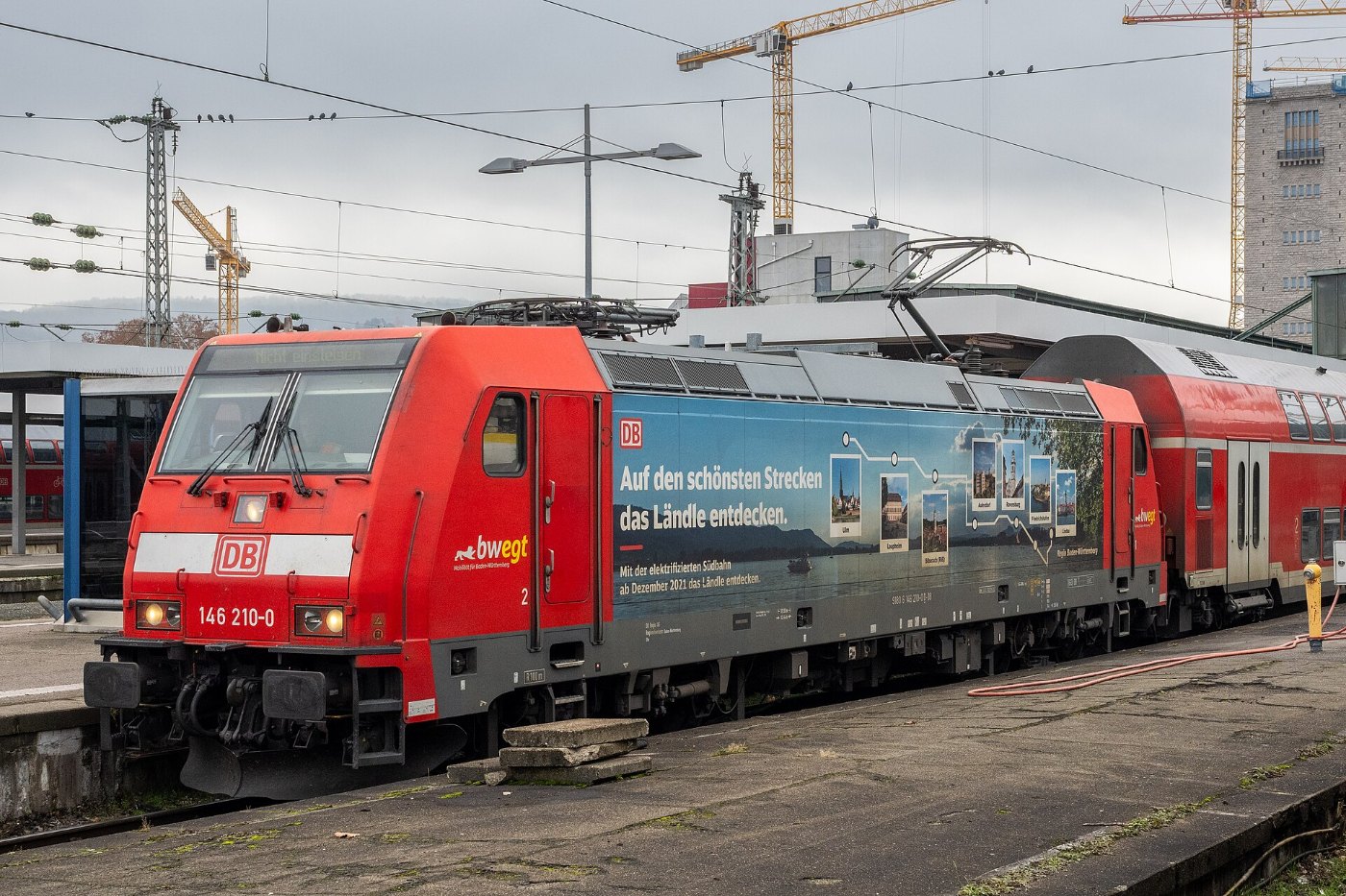 Baureihe 146 im Stuttgarter Hauptbahnhof