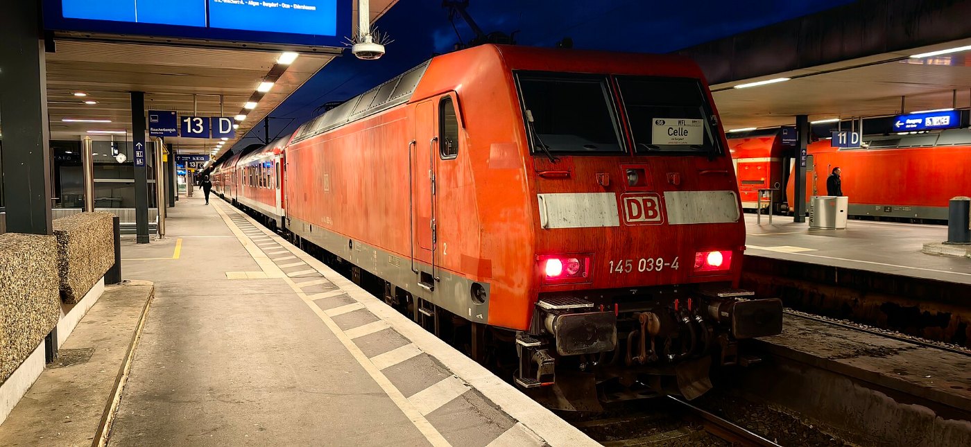 Baureihe 145 im Hannoveraner Hauptbahnhof