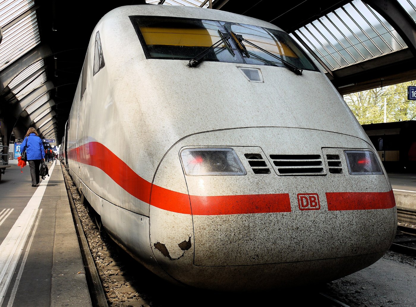 Frontansicht eines ICE 1