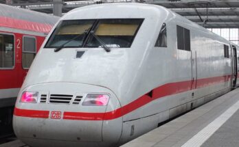 ICE 1 im Münchner Hauptbahnhof