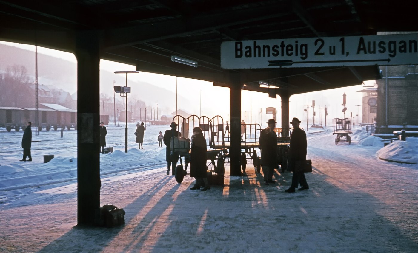 Bahnhof Kreiensen im Jahr 1963