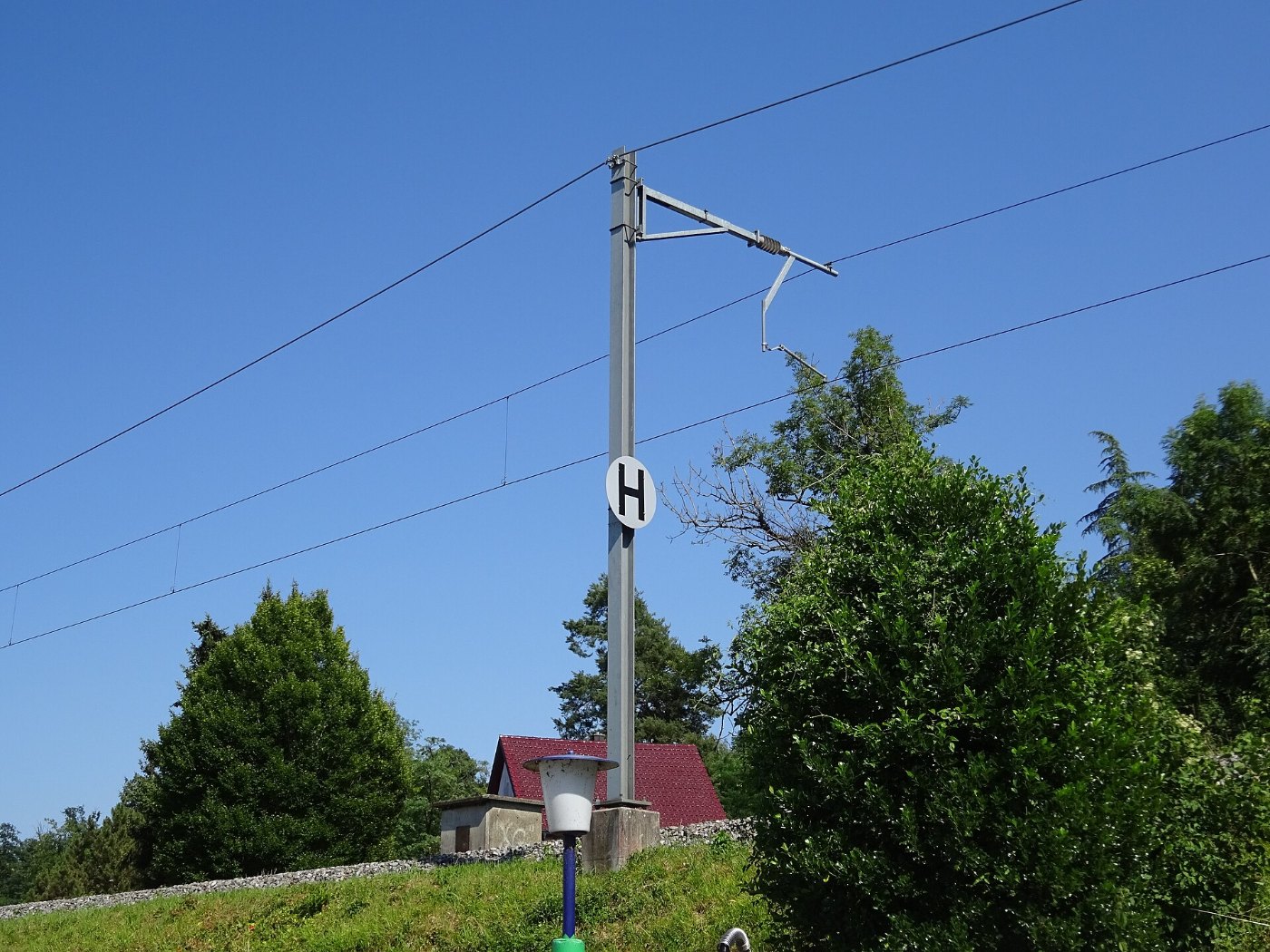 Eisenbahnsignal in Koblenz