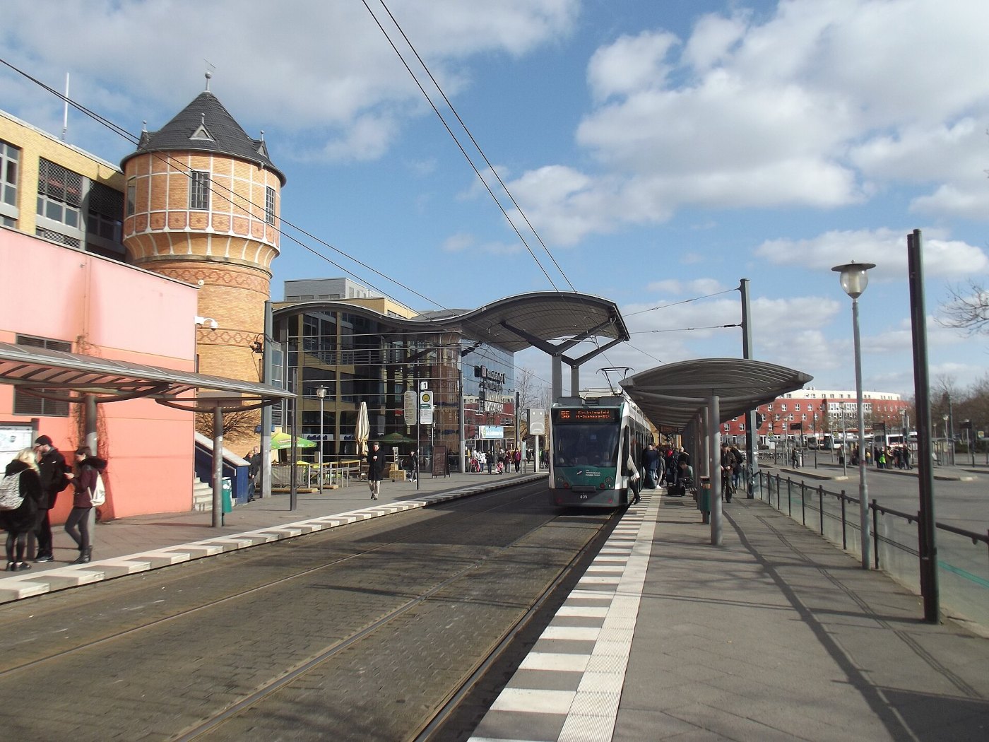 Potsdam station and tram II