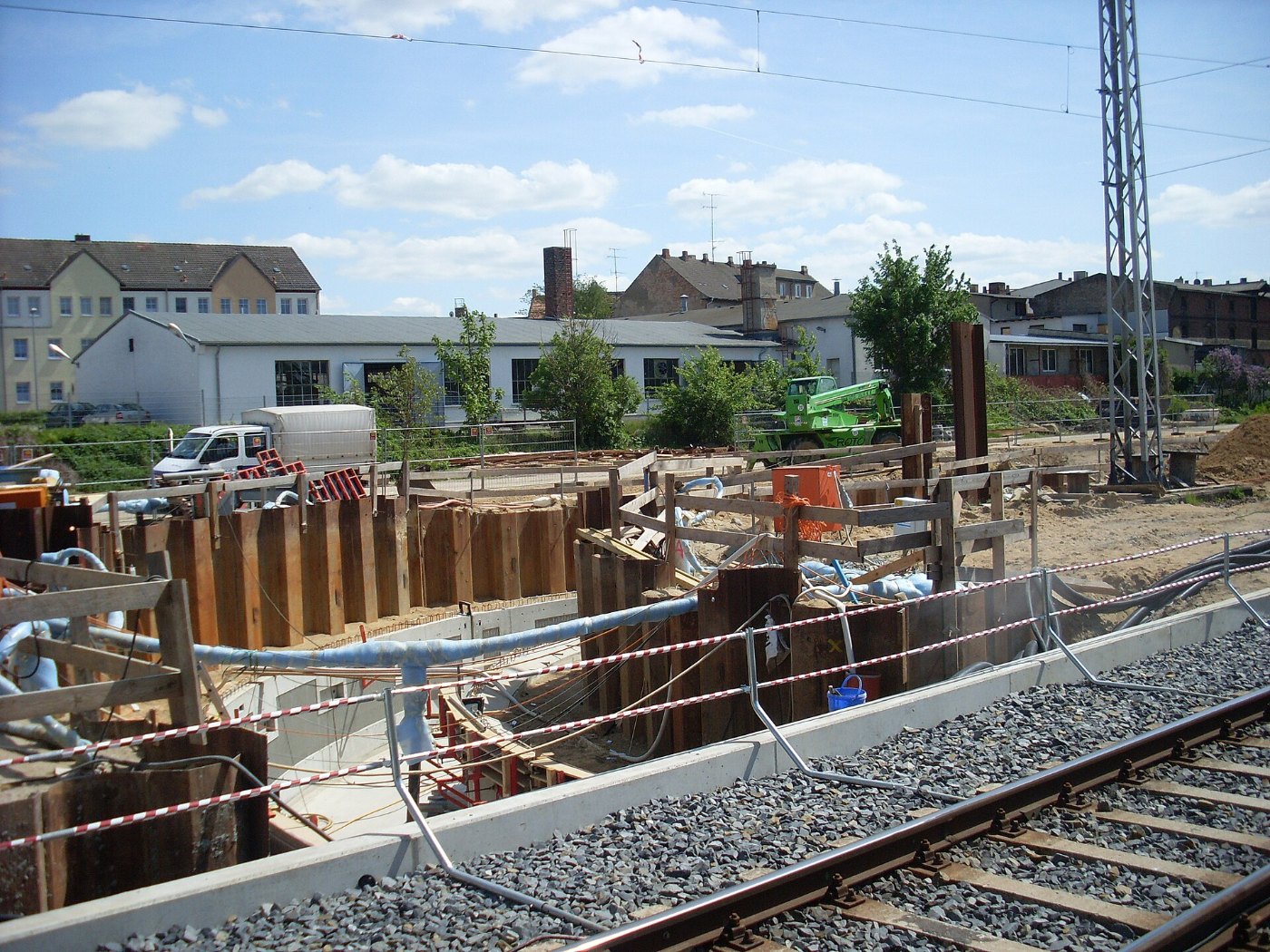 Bahnhof Prenzlau Baustelle5