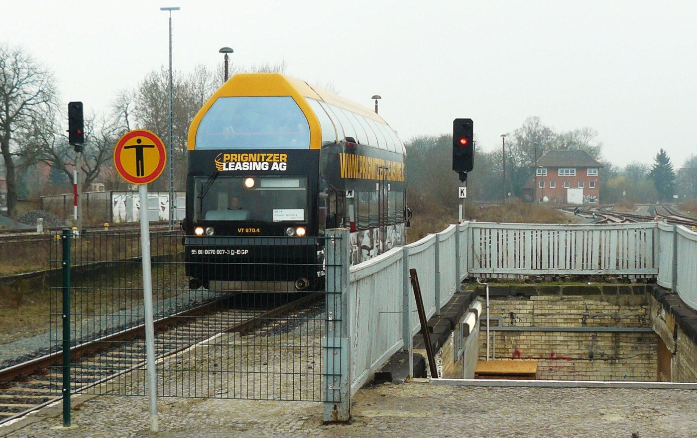Bahnhof Pritzwalk (VT 670.4 (4)