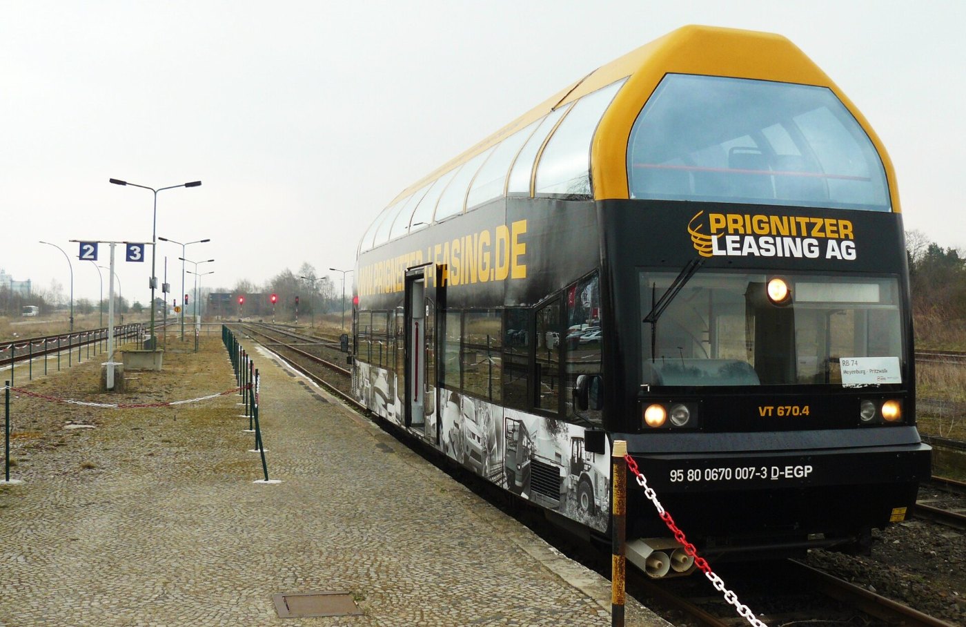 Bahnhof Pritzwalk (VT 670.4