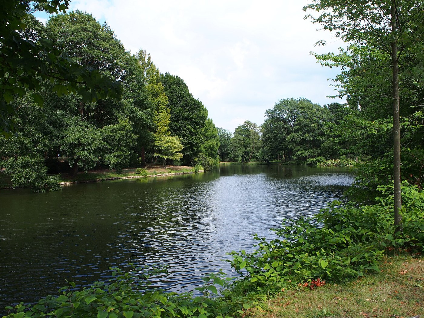 Delmenhorst Stadtpark Die Graft