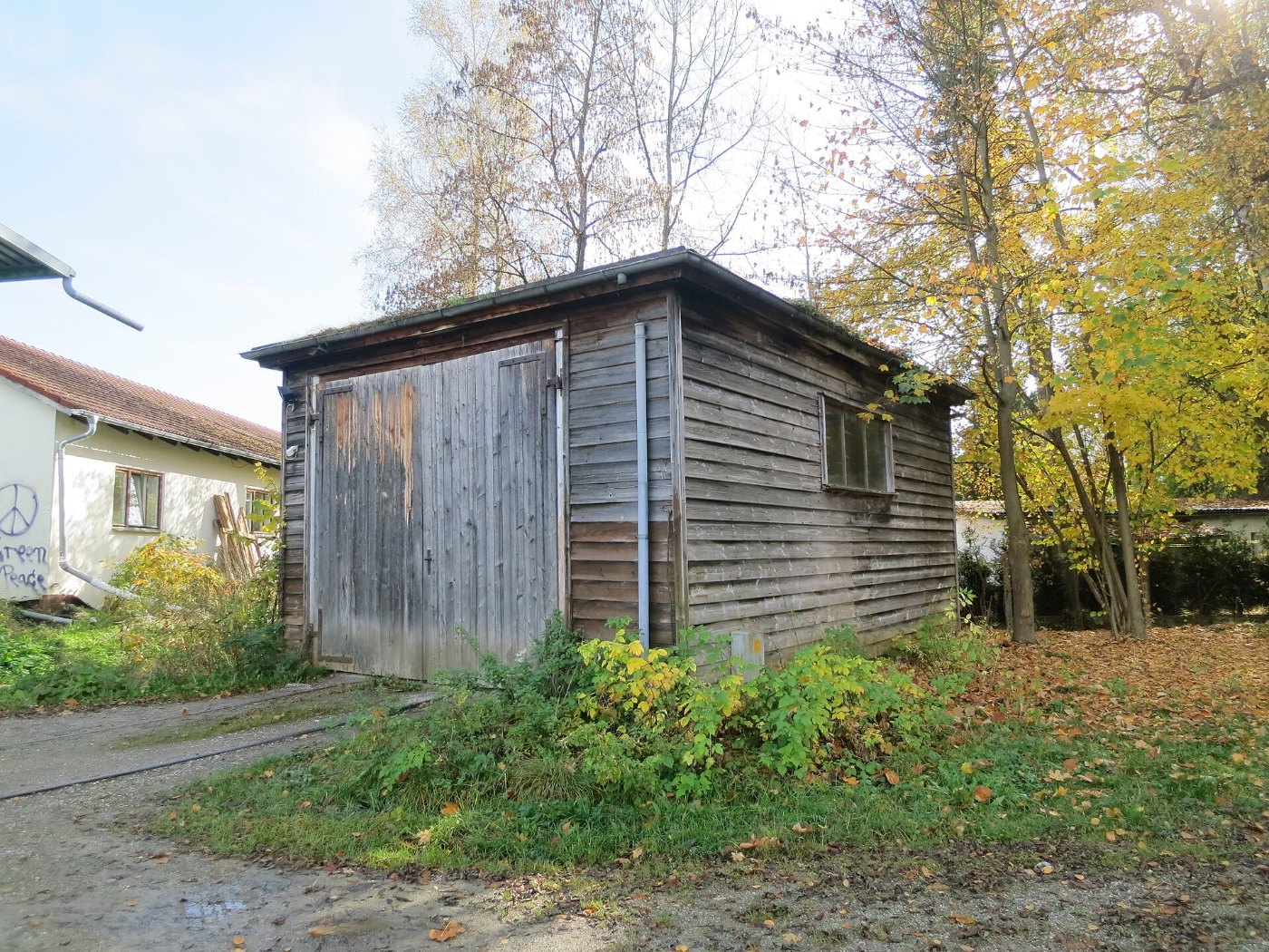 Bahnhof Dießen ehemaliger Kleinlokschuppen