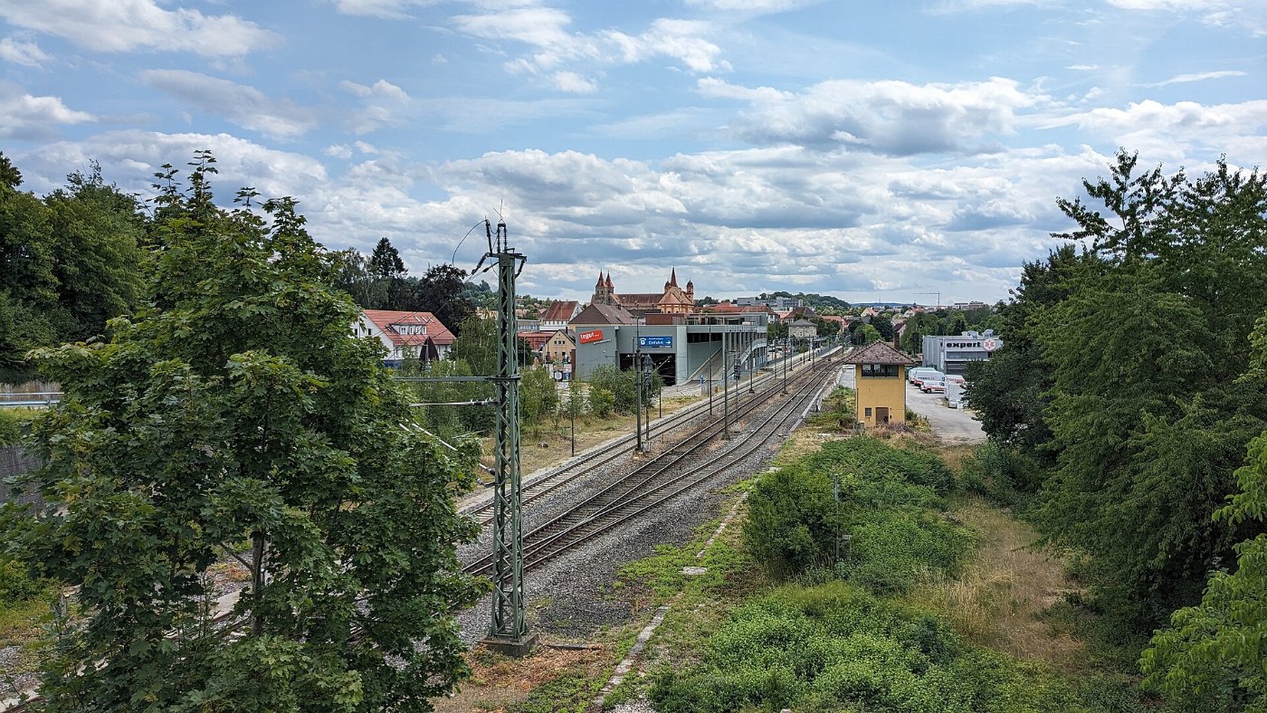 Gleisanlagen Bahnhof Ellwangen 2023