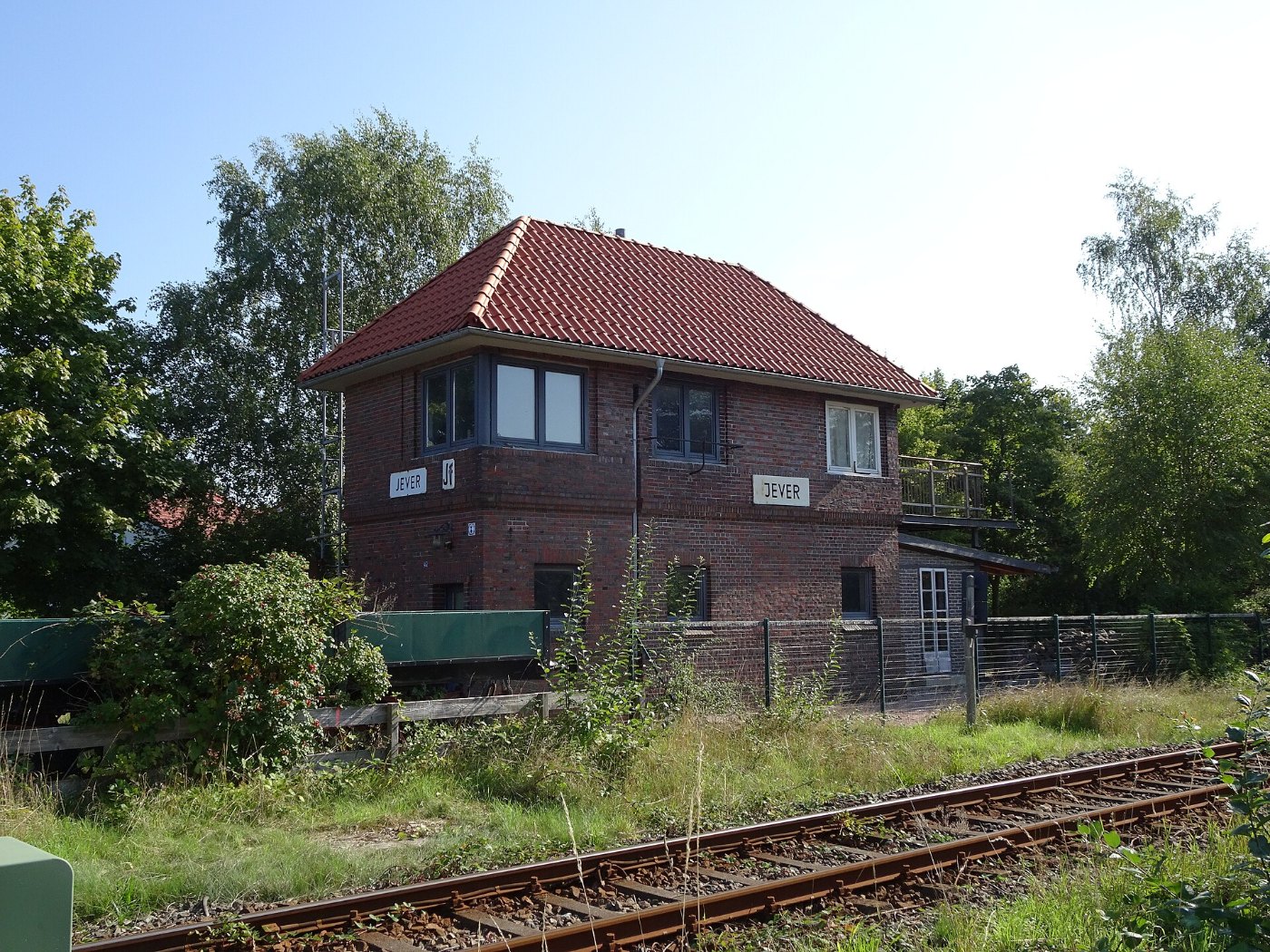 Stellwerk in Jever 2018 09